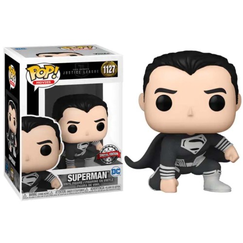 POP! Movies: Zack Snyder's Justice League Superman (Black Suit)  BY FUNKO (1127)